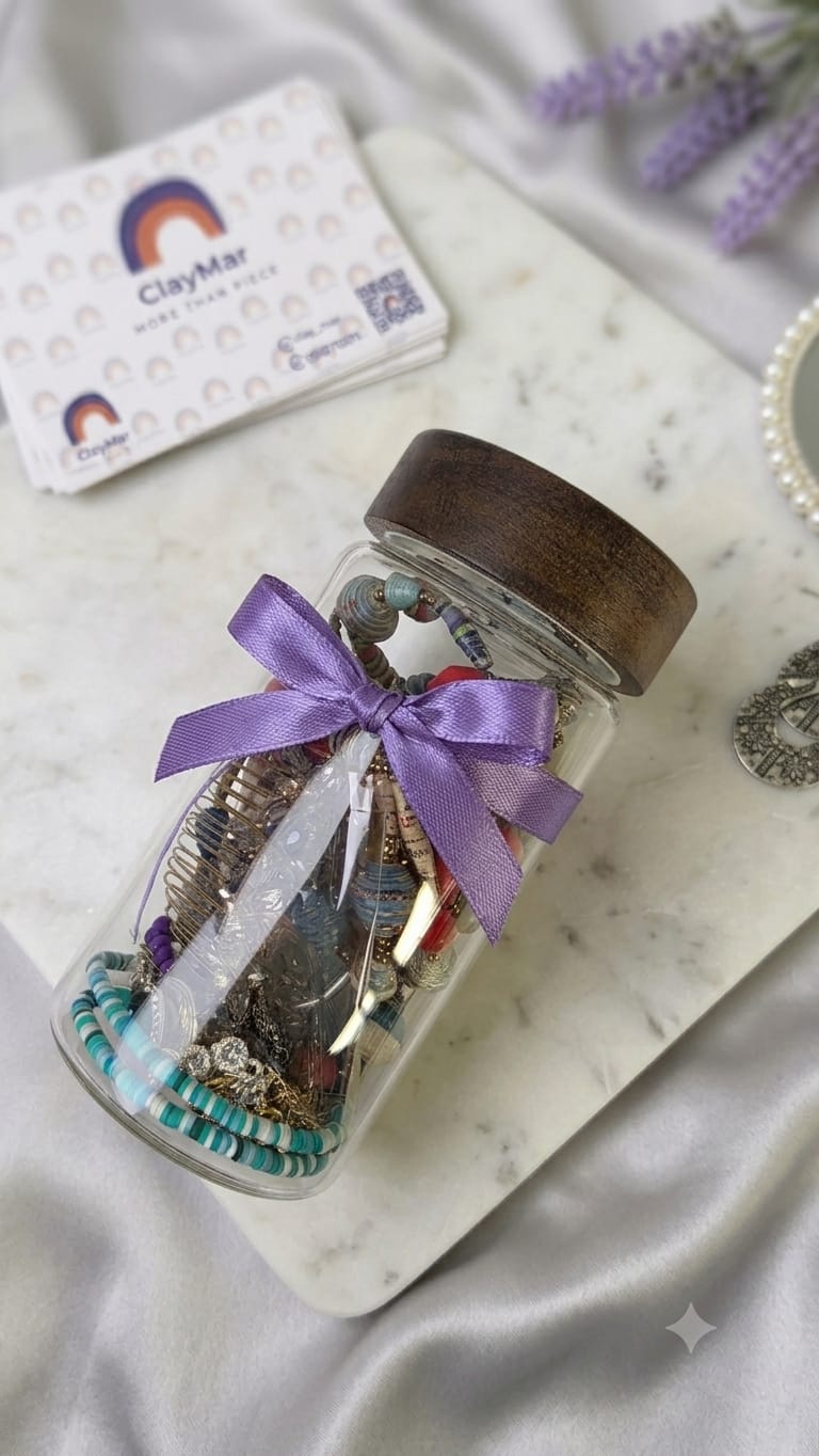 جرة المجوهرات العشوائية - Mystery Jewelry Jar
