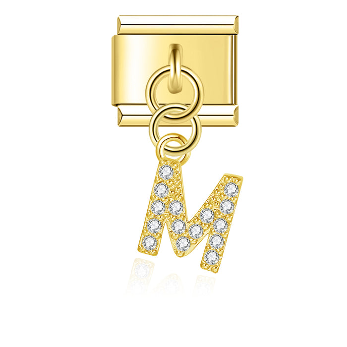Golden Alphabet Charms - تشارمز الأبجدية الذهبية