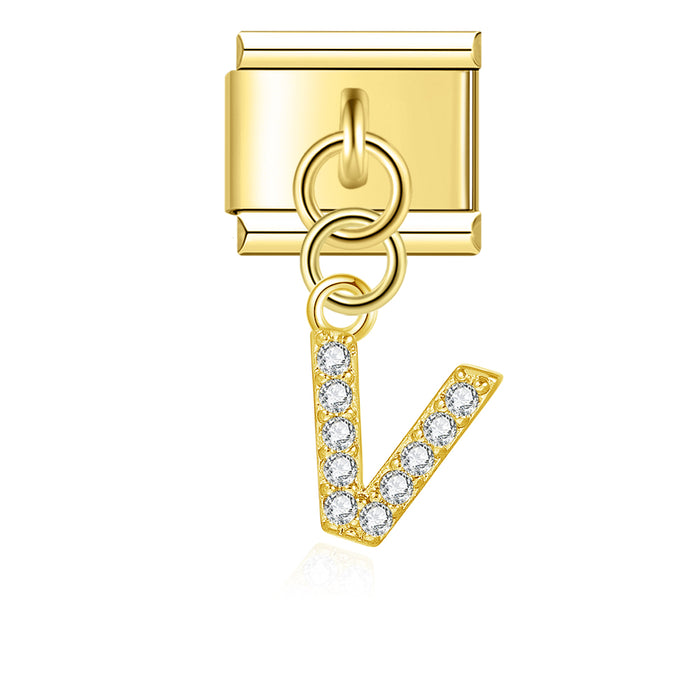 Golden Alphabet Charms - تشارمز الأبجدية الذهبية