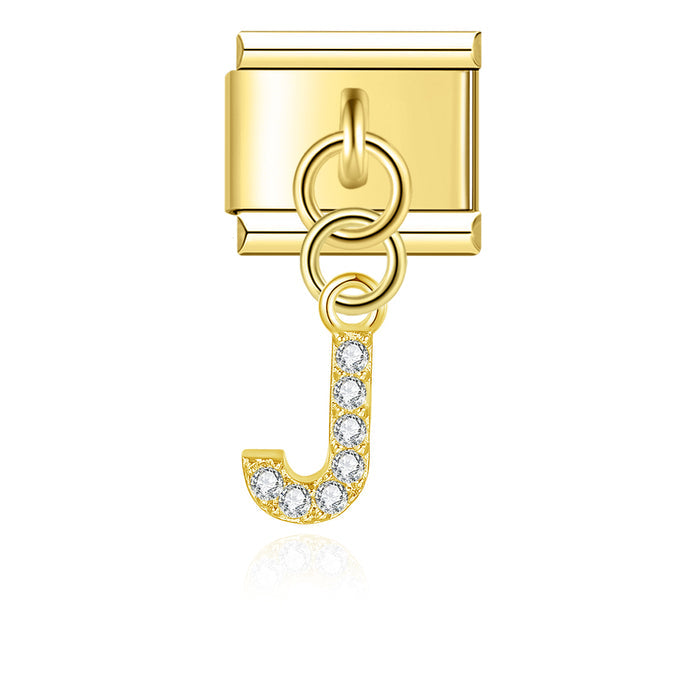 Golden Alphabet Charms - تشارمز الأبجدية الذهبية