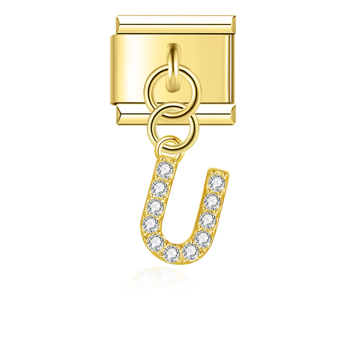 Golden Alphabet Charms - تشارمز الأبجدية الذهبية