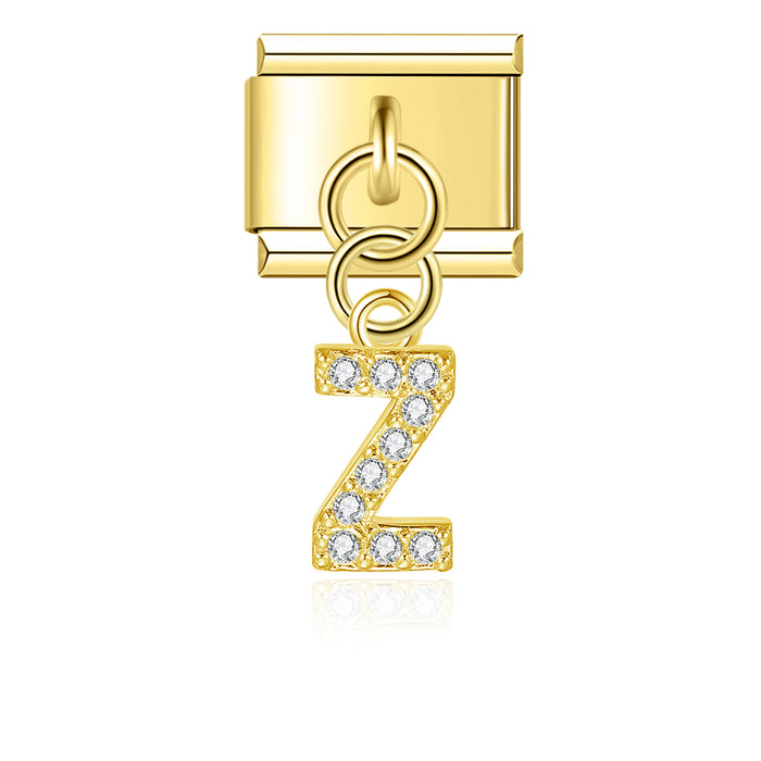 Golden Alphabet Charms - تشارمز الأبجدية الذهبية