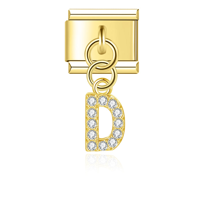 Golden Alphabet Charms - تشارمز الأبجدية الذهبية