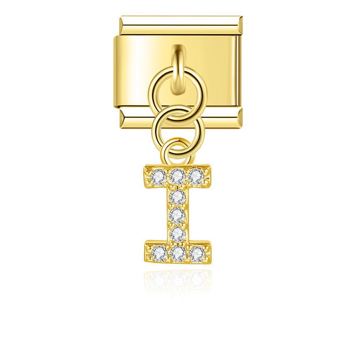 Golden Alphabet Charms - تشارمز الأبجدية الذهبية