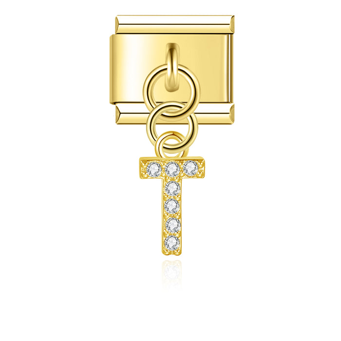 Golden Alphabet Charms - تشارمز الأبجدية الذهبية