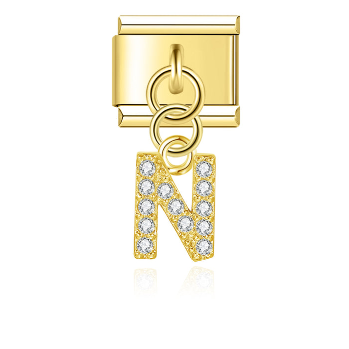 Golden Alphabet Charms - تشارمز الأبجدية الذهبية