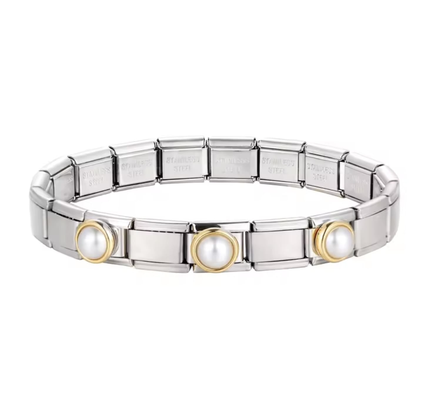 Silver Charms Bracelet