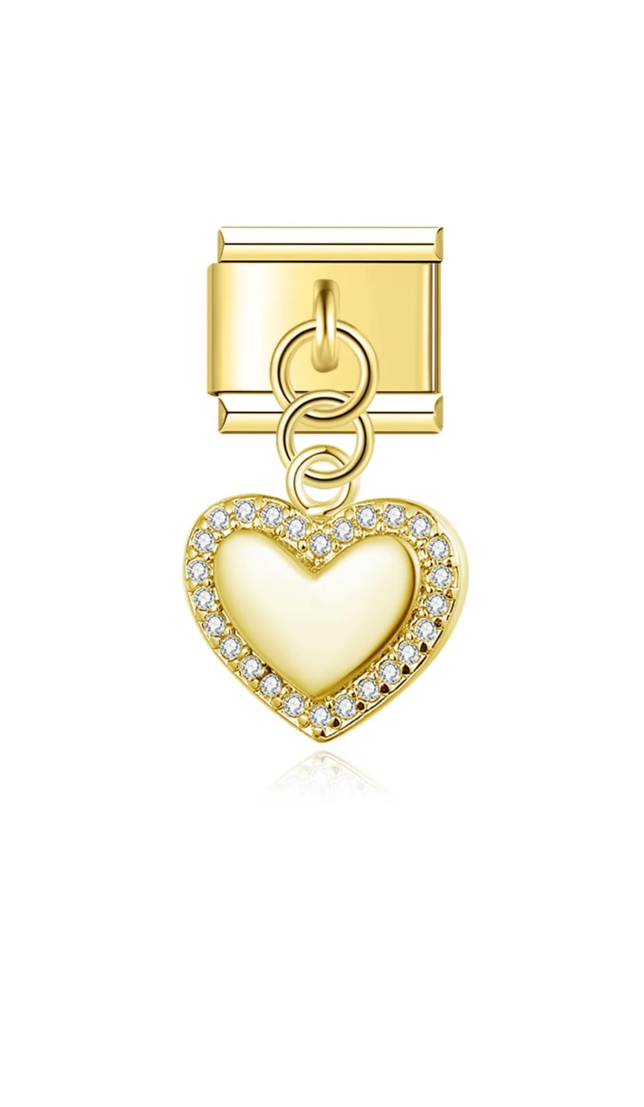 Golden Heart Charms - مجموعة نبض الذهب