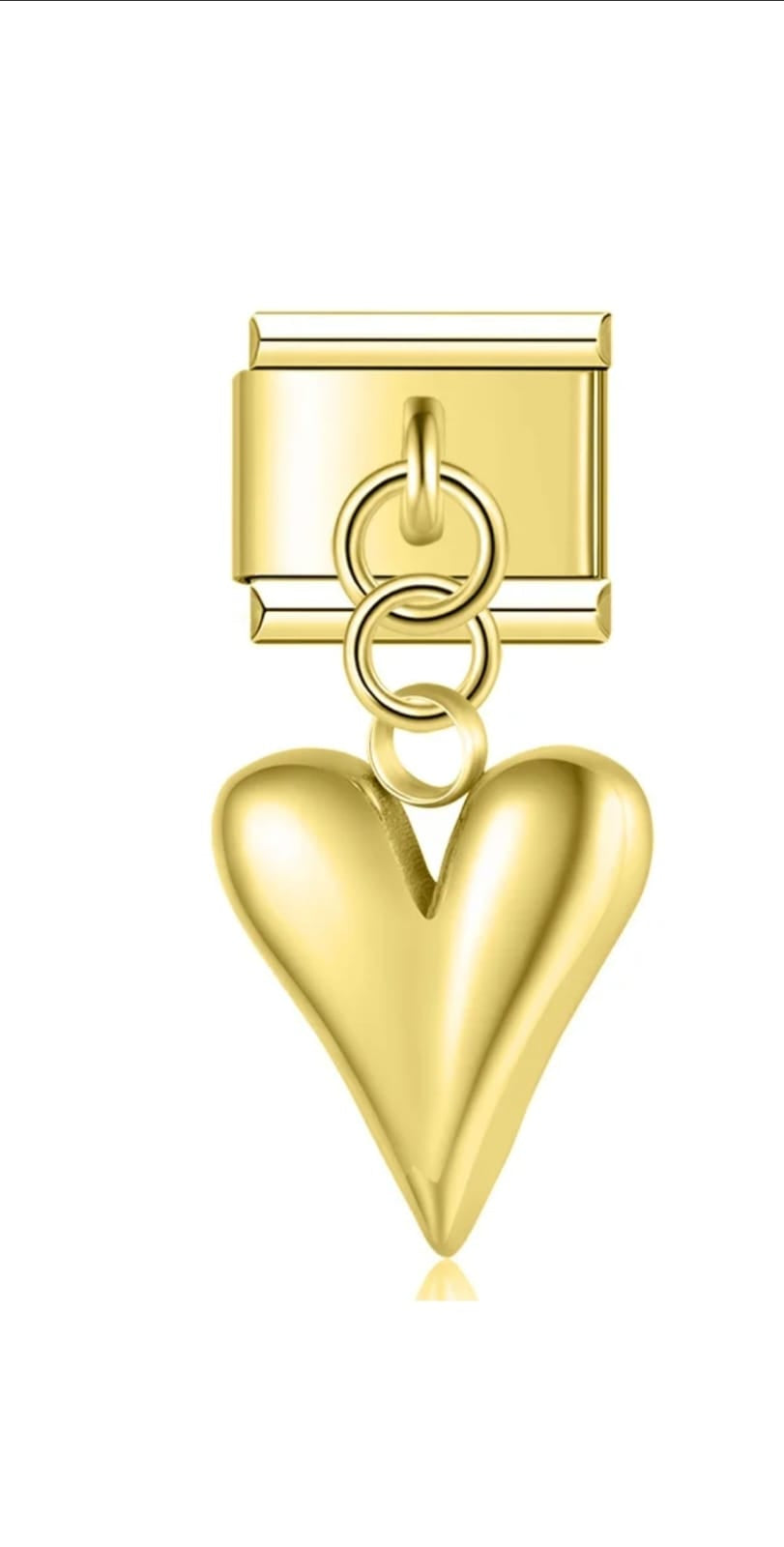 Golden Heart Charms - مجموعة نبض الذهب