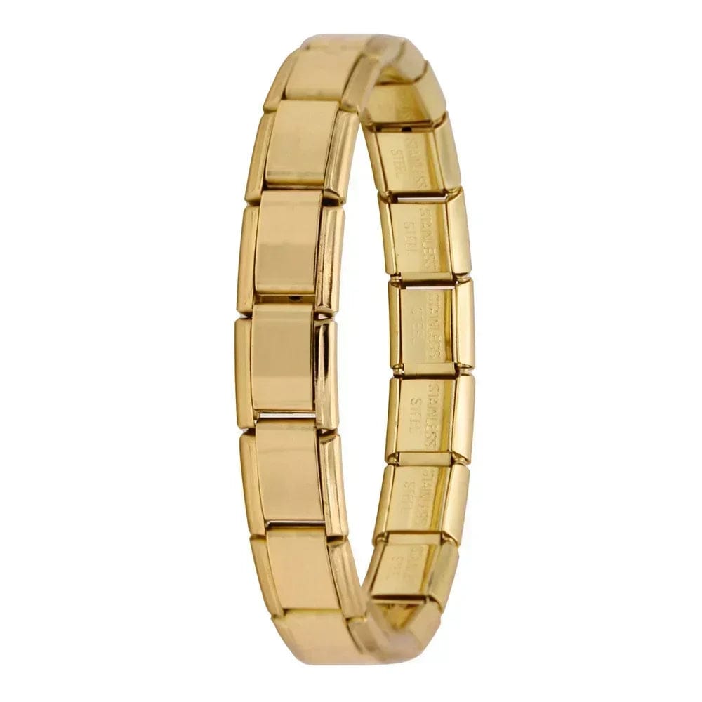 Gold Basic Charm Bracelet