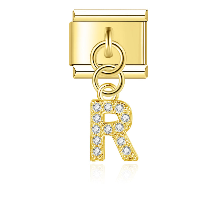 Golden Alphabet Charms - تشارمز الأبجدية الذهبية
