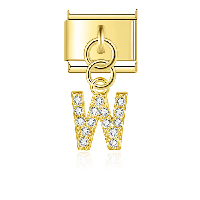 Golden Alphabet Charms - تشارمز الأبجدية الذهبية