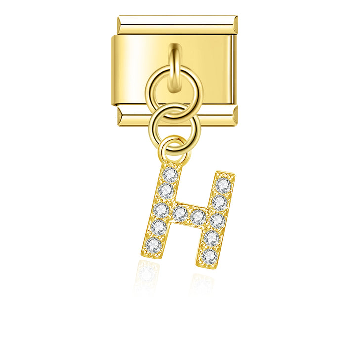 Golden Alphabet Charms - تشارمز الأبجدية الذهبية