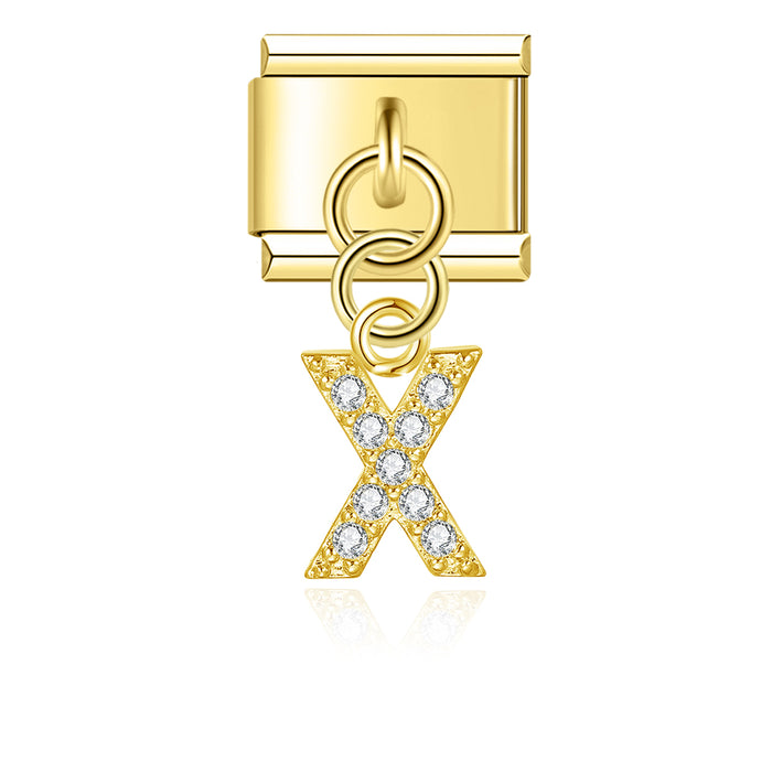 Golden Alphabet Charms - تشارمز الأبجدية الذهبية