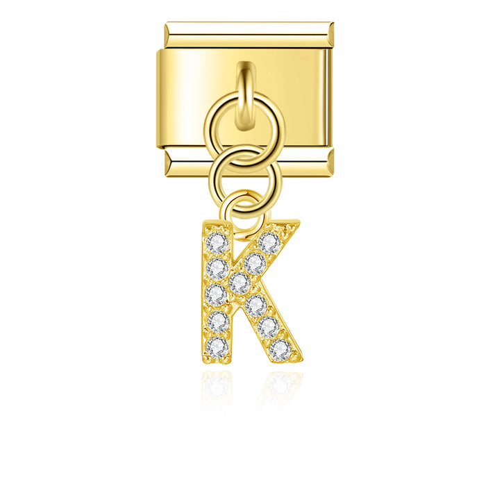 Golden Alphabet Charms - تشارمز الأبجدية الذهبية