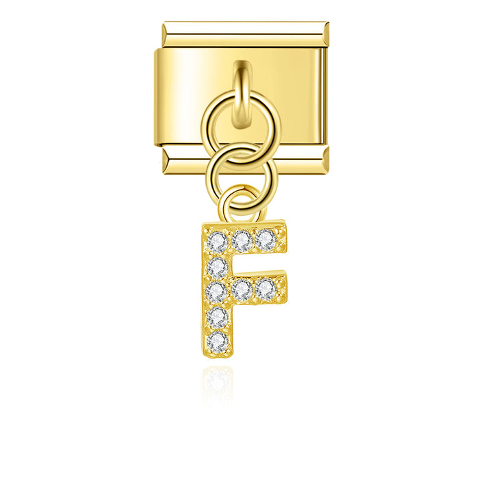 Golden Alphabet Charms - تشارمز الأبجدية الذهبية