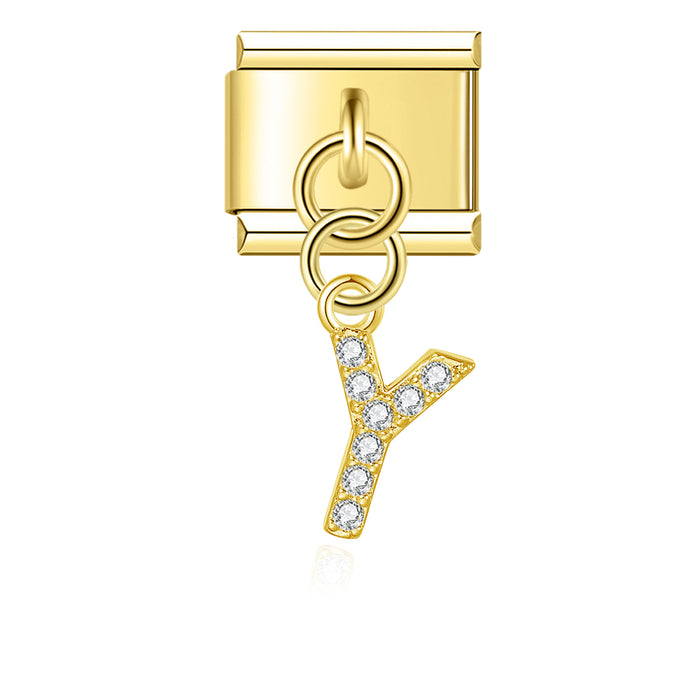 Golden Alphabet Charms - تشارمز الأبجدية الذهبية